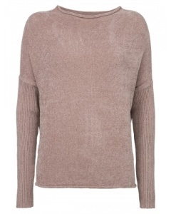 chenille-ribbed-sleeves-sweater
